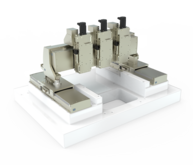 3D Druck Gantry (Reinraum) | XYZ Positioniersystem für den automatisierten 3D Druck für Pharma und Medizintechnik | Verfahrwege bis 700 mm